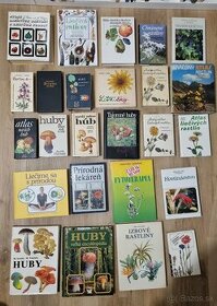 Knihy o hubách, rastlinách, pestovaní a iné - 1