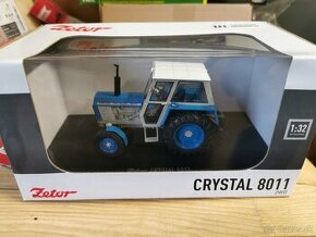 Model traktor zetor crystal 8011 1:32 tatra, john deere, cla