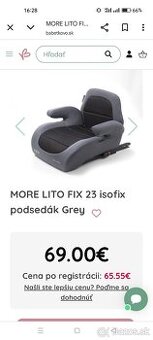 Podsedáky isofix