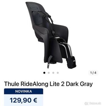 Thule RideAlong Lite 2 Dark Gray