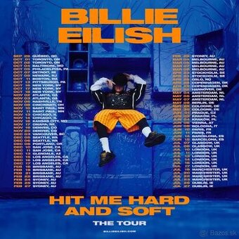 Billie Eilish Praha Sedenie