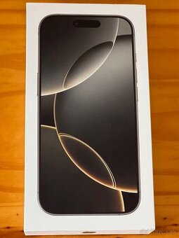 iPhone 16 pro 128GB Natural Titanium