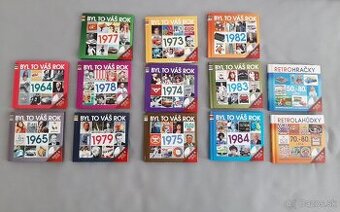RETRO KNIŽKY S DVD BYL TO VÁŠ ROK.....