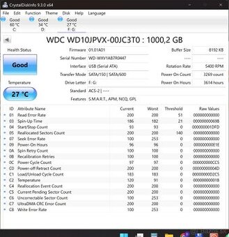 HDD 1tb 2.5