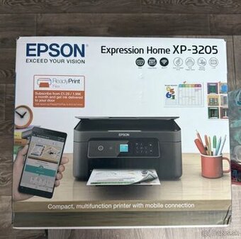 Atramentová tlačiareň EPSON XP-3205 farebná multifunkčná Wi-