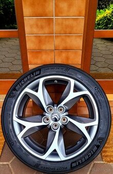 Alu R18 5x108 orig. CITROEN+TPMS+letné pneu