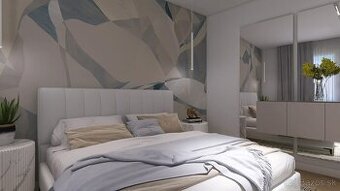 Štýlový 3-izbový byt v novostavbe pri mori – Mandre, Pag