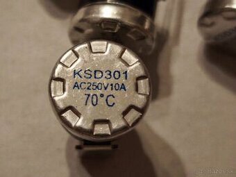 Termostat 70°C KSD301