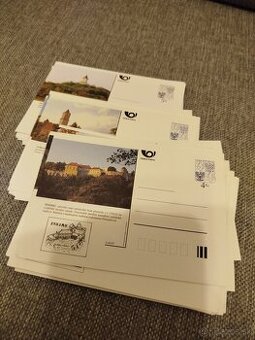 korešpondenčné lístky ČR - hrady a zámky