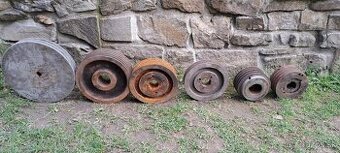 Predam remenice na 13"remene, zľava z fotky