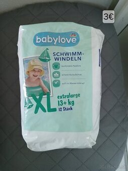 Plienky na plávanie XL