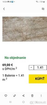 Dlažba Rain  60x120 leštená