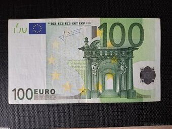 100 Eurobankovka 2002 č.1