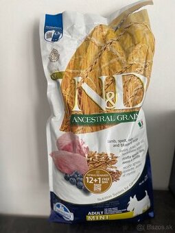 Jahňacie granulky pre šteniatka N&D