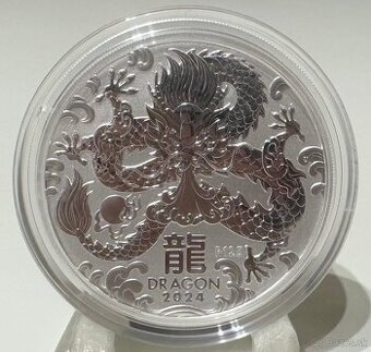 Lunárna séria III. 2024 rok draka 5 oz