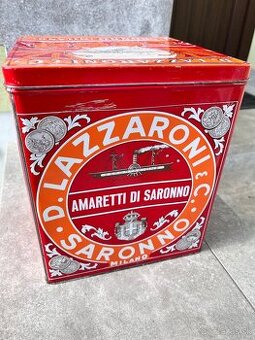 Predám staré veľké plechové krabice z Talianska