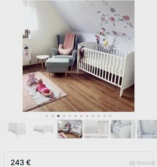 Predám postieľku 3 v 1