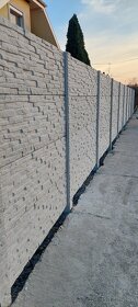 Betónovy plot. 1 Trieda. Vysoka kvalita. Rozumná cena