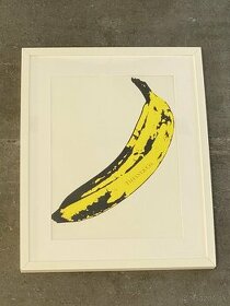 Pop Art grafika Banán