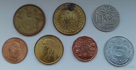 Africke exoticke mince - rozne staty