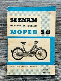 Seznam ND - Moped Stadion S11 ( 1958 )