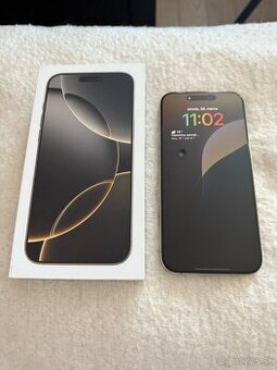 iPhone 16 Pro max 256 gb Natural titanium