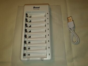 USB NABÍJAČKA Ni-MH AKUMULÁTOROV TYPU AAA / AA