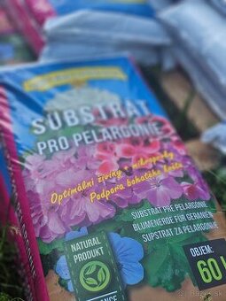 Substrát pre pelargonie 44ks -60l