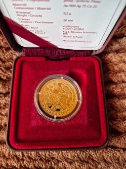 Slovenská zlatá 100€ Mojmír