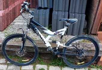 Bicykel horsky celoodpruzeny downhill dorastenecky pansky