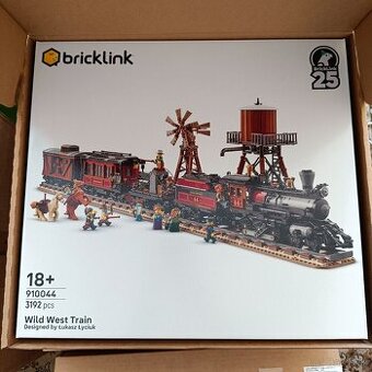 LEGO BrickLink 910044 Vlak Divokého západu Wild West Train