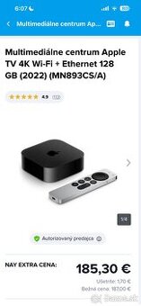Multimediálne centrum Apple TV