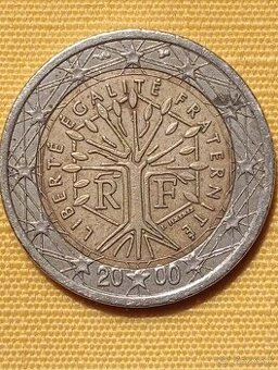 2 Eurova Minca Rare 2000 Francúzsko