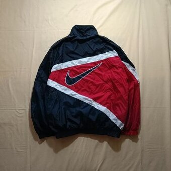 Vintage 90s NIKE retro tracksuit jacket ľahká bunda L