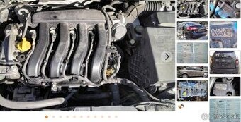 predám MOTOR K4M V8 Renault Fluence 1.6 2015 DVERE, MOTOR K4