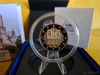 Francuzsko Notre Dame 2025 2 euro PROOF