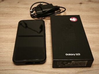 Samsung S23 + púzdro + fast nabíjačka
