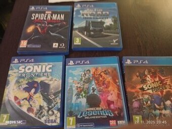 Predam hry na ps4