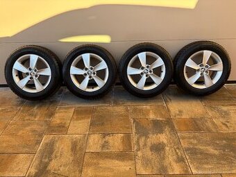 ZIMNÁ SADA SKODA 5x100 R15+ZIMNE PNEU 185/65 R15