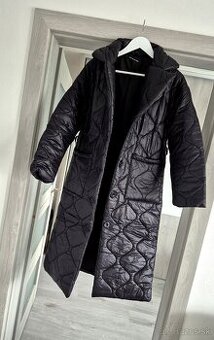 Dlhý prešívaný kabát / bunda UNI