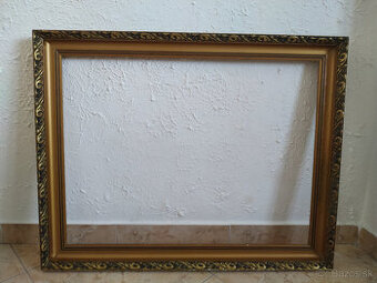 Starožitný drevený rám na obraz