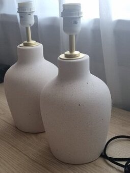 2ks stolové lampy keramické Ikea (nové)