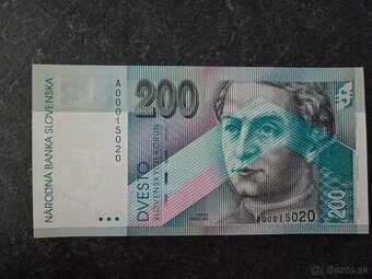 200 Sk 1995, stav N (UNC)