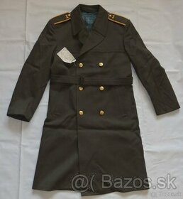 Vojenský kabát k dôstojníckej uniforme ČSĽA. - 1