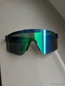 Športové slnečné okuliare Pit Viper (modré-zelené sklo) - 1