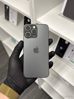 ZÁRUKA 2 ROKY / Apple iPhone 15 Pro Max 256GB Black Titan