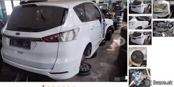 FORD S-MAX 2.0 TDCI 2016 predám DVERE PRAVÉ ZADNÉ, PIATE DVE