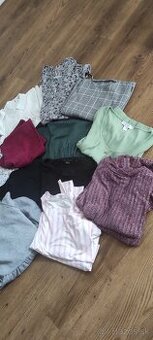 Balík mix dámske tehotenské oblečenie 24 kusov XS/S