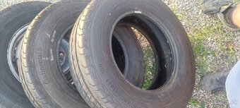 Predám letné pneumatiky Continental 2ks 205/70 R15 C