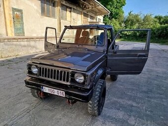 Predám Suzuki Samurai 4x4 1.3 benzín karb. Bez tp a špz
